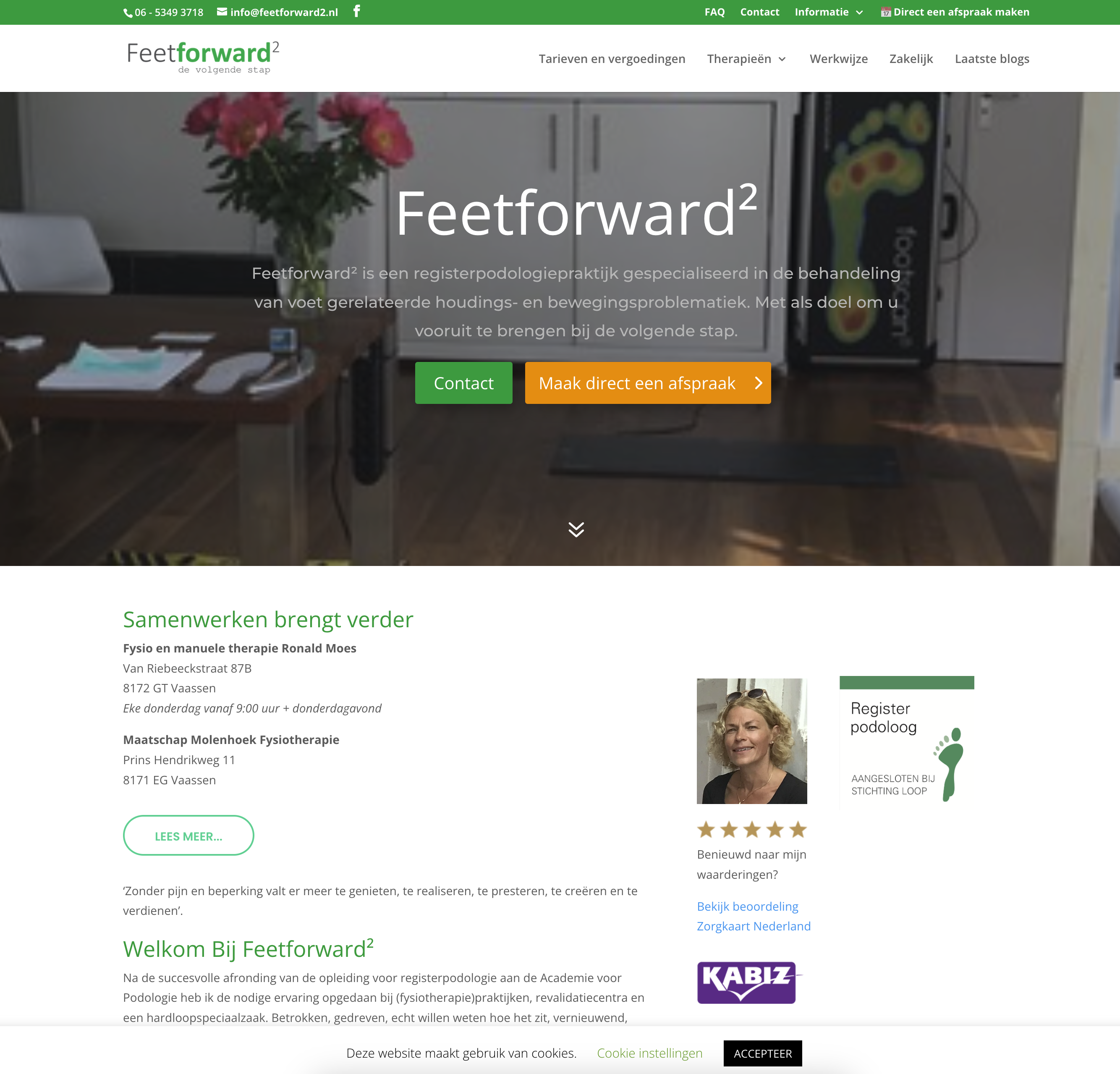 Website: Feetforward²